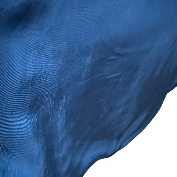 CINQ A SEPT  Womens Joyce Sleeveless Tie Waist Satin Midi Dress Sz 4 Button Up - Picture 12 of 16